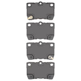Dynamic Friction 2006-2013 Lexus GS430 Rear Active Performance Pads - Low Metallic by Dynamic Friction Company 1115-1113-00