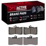 Dynamic Friction 2006-2025 Lexus GS430 Front Active Performance Pads - Low Metallic by Dynamic Friction Company 1115-1118-00