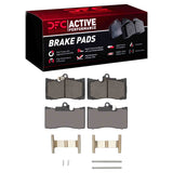 Dynamic Friction 2006-2025 Lexus GS430 Front Active Performance Pads and Hardware Kit by Dynamic Friction Company 1115-1118-01
