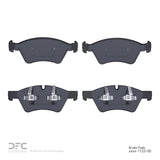 Dynamic Friction 2005-2012 Mercedes-Benz ML350 Front Active Performance Pads - Low Metallic by Dynamic Friction Company 1115-1123-00