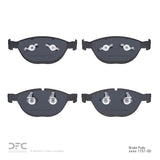 Dynamic Friction 2004-2012 BMW Alpina B7 Front Active Performance Pads - Low Metallic by Dynamic Friction Company 1115-1151-00