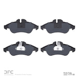 Dynamic Friction 2002-2006 Dodge Sprinter 2500 Front Active Performance Pads - Low Metallic by Dynamic Friction Company 1115-1177-00