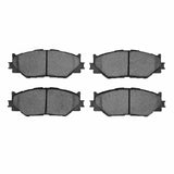 Dynamic Friction 2006-2015 Lexus IS250 Front Active Performance Pads - Low Metallic by Dynamic Friction Company 1115-1178-00