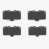 Dynamic Friction 2006-2007 Subaru Impreza Front Active Performance Pads - Low Metallic by Dynamic Friction Company 1115-1182-00