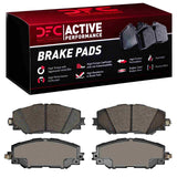 Dynamic Friction 2006-2019 Lexus HS250H Front Active Performance Pads - Low Metallic by Dynamic Friction Company 1115-1210-00