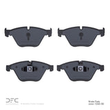 Dynamic Friction 2007-2015 BMW 323i Front Active Performance Pads - Low Metallic by Dynamic Friction Company 1115-1260-00