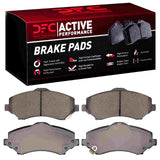 Dynamic Friction 2007-2018 Chrysler Town & Country Front Active Performance Pads - Low Metallic by Dynamic Friction Company 1115-1273-00