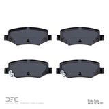 Dynamic Friction 2007-2018 Dodge Nitro Rear Active Performance Pads - Low Metallic by Dynamic Friction Company 1115-1274-00