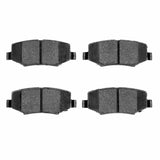 Dynamic Friction 2007-2018 Dodge Nitro Rear Active Performance Pads - Low Metallic by Dynamic Friction Company 1115-1274-00