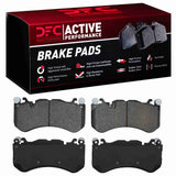 Dynamic Friction 2007-2025 Audi RS7 Front Active Performance Pads - Low Metallic by Dynamic Friction Company 1115-1291-00