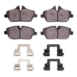 Dynamic Friction 2006-2024 BMW 120i (Mexico) Front Active Performance Pads and Hardware Kit by Dynamic Friction Company 1115-1308-01
