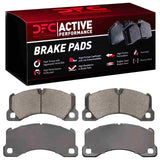Dynamic Friction 2008-2025 Audi e-Tron GT Front Active Performance Pads - Low Metallic by Dynamic Friction Company 1115-1349-00