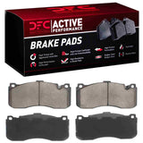 Dynamic Friction 2006-2013 BMW 330i Front Active Performance Pads - Low Metallic by Dynamic Friction Company 1115-1371-00