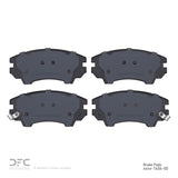 Dynamic Friction 2010-2017 Chevrolet Caprice Front Active Performance Pads - Low Metallic by Dynamic Friction Company 1115-1404-00