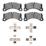 Dynamic Friction 2011-2023 Porsche Panamera Front Active Performance Pads and Hardware Kit by Dynamic Friction Company 1115-1452-01