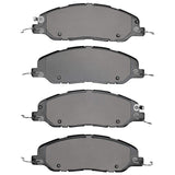 Dynamic Friction 2005-2014 Ford Mustang Front Active Performance Pads - Low Metallic by Dynamic Friction Company 1115-1463-00