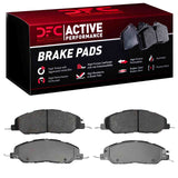 Dynamic Friction 2005-2014 Ford Mustang Front Active Performance Pads - Low Metallic by Dynamic Friction Company 1115-1463-00