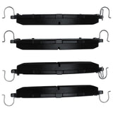 Dynamic Friction 2005-2014 Ford Mustang Front Active Performance Pads - Low Metallic by Dynamic Friction Company 1115-1463-00