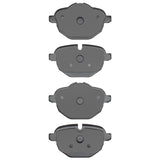 Dynamic Friction 2011-2025 BMW 528i xDrive Rear Active Performance Pads - Low Metallic by Dynamic Friction Company 1115-1473-00