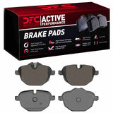 Dynamic Friction 2011-2025 BMW 528i xDrive Rear Active Performance Pads - Low Metallic by Dynamic Friction Company 1115-1473-00
