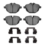 Dynamic Friction 2011-2025 BMW X3 Rear Active Performance Pads and Hardware Kit by Dynamic Friction Company 1115-1473-01