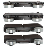 Dynamic Friction 2010-2015 Chevrolet Camaro Front Active Performance Pads - Low Metallic by Dynamic Friction Company 1115-1474-00