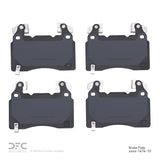 Dynamic Friction 2012-2024 Cadillac CT6 Front Active Performance Pads - Low Metallic by Dynamic Friction Company 1115-1474-10