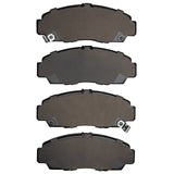 Dynamic Friction 1999-2014 Acura TSX Front Active Performance Pads - Low Metallic by Dynamic Friction Company 1115-1506-00