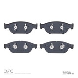 Dynamic Friction 2012-2018 Audi A8 Front Active Performance Pads - Low Metallic by Dynamic Friction Company 1115-1549-00