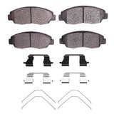 Dynamic Friction 1996-2015 Acura EL Front Active Performance Pads and Hardware Kit by Dynamic Friction Company 1115-1578-01