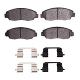 Dynamic Friction 1998-2002 Honda Accord Coupe Front Active Performance Pads and Hardware Kit by Dynamic Friction Company 1115-1578-02