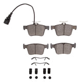 Dynamic Friction 2015-2025 Audi A3 Quattro Rear Active Performance Pads and Hardware Kit by Dynamic Friction Company 1115-1761-02