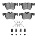 Dynamic Friction 2015-2023 Mercedes-Benz C180 (Mexico) Rear Active Performance Pads and Hardware Kit by Dynamic Friction Company 1115-1795-01
