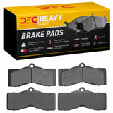 Dynamic Friction 1963-1982 Chevrolet Corvette Front/Rear Heavy Duty Pads - Semi Metallic by Dynamic Friction Company 1214-0008-00