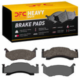 Dynamic Friction 1973-1997 Chrysler New Yorker Front Heavy Duty Pads - Semi Metallic by Dynamic Friction Company 1214-0123-00