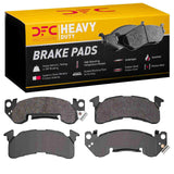 Dynamic Friction 1978-1995 Chevrolet K20 Front Heavy Duty Pads - Semi Metallic by Dynamic Friction Company 1214-0153-00