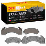 Dynamic Friction 1979-2012 Blue Bird TC1000 Rear/Front Heavy Duty Pads - Semi Metallic by Dynamic Friction Company 1214-0225-00