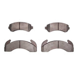 Dynamic Friction 1979-2012 Blue Bird TC1000 Rear/Front Heavy Duty Pads - Semi Metallic by Dynamic Friction Company 1214-0225-00
