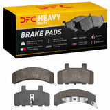 Dynamic Friction 1988-1991 Chevrolet C1500 Front Heavy Duty Pads - Semi Metallic by Dynamic Friction Company 1214-0368-00