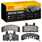 Dynamic Friction 1988-2002 Cadillac Commercial Chassis Front Heavy Duty Pads - Semi Metallic by Dynamic Friction Company 1214-0369-00