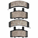 Dynamic Friction 1988-2002 Cadillac Commercial Chassis Front Heavy Duty Pads - Semi Metallic by Dynamic Friction Company 1214-0369-00
