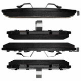 Dynamic Friction 1988-2002 Cadillac Commercial Chassis Front Heavy Duty Pads - Semi Metallic by Dynamic Friction Company 1214-0369-00