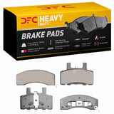 Dynamic Friction 1988-2002 Chevrolet C3500 Front Heavy Duty Pads - Semi Metallic by Dynamic Friction Company 1214-0370-00