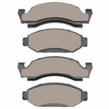 Dynamic Friction 1986-1993 Ford F-150 RWD Front Heavy Duty Pads - Semi Metallic by Dynamic Friction Company 1214-0375-00