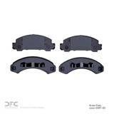 Dynamic Friction 1983-1997 Ford Ranger (USA/Canada) Front Heavy Duty Pads - Semi Metallic by Dynamic Friction Company 1214-0387-00