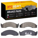 Dynamic Friction 1988-2007 Ford F-1959 Commercial Stripped Chassis Rear/Front Heavy Duty Pads - Semi Metallic by Dynamic Friction Company 1214-0411-00