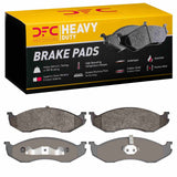 Dynamic Friction 1990-2006 Jeep Grand Wagoneer Front Heavy Duty Pads - Semi Metallic by Dynamic Friction Company 1214-0477-00