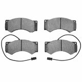 Dynamic Friction 1987-1991 Iveco Euro Turbo Range 2010-2014 Front Heavy Duty Pads - Semi Metallic by Dynamic Friction Company 1214-0494-09