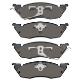 Dynamic Friction 1991-1998 Dodge Dakota 4WD Front Heavy Duty Pads - Semi Metallic by Dynamic Friction Company 1214-0529-00