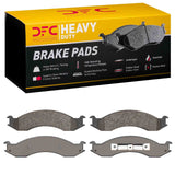 Dynamic Friction 1992-1994 Ford E-250 Econoline Front Heavy Duty Pads - Semi Metallic by Dynamic Friction Company 1214-0557-00